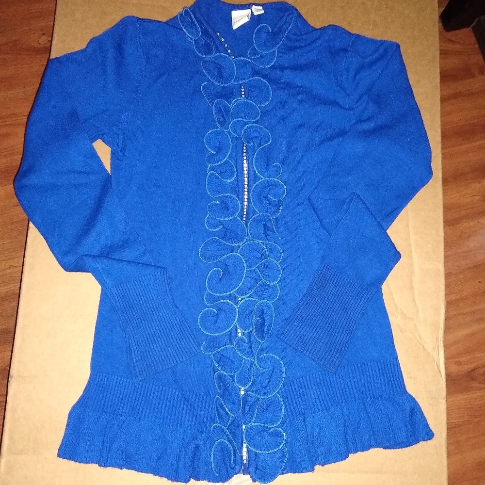 Blue sweater